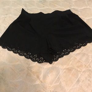 Laser cut shorts!